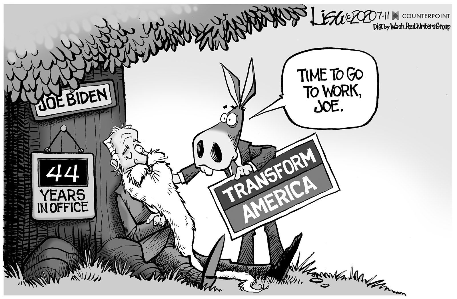Lisa Benson cartoon for July 14, 2020